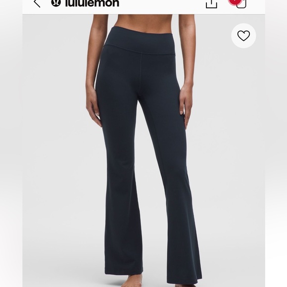 Lululemon Groove Nulu High-Rise Flared Pant - Navy - Picture 1 of 2